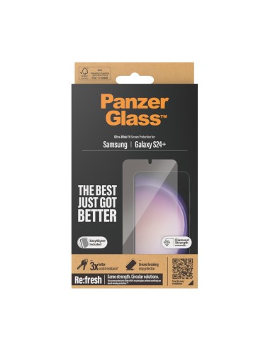 PanzerGlass ® Screen Protector Samsung Galaxy S24+ | Ultra-Wide Fit w. EasyAligner Protector de pantalla 1 pieza(s)