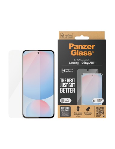 PanzerGlass ® Screen Protector Samsung Galaxy S24 FE | Ultra-Wide Fit w. EasyAligner Protector de pantalla 1 pieza(s)