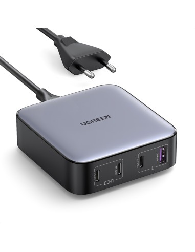 Ugreen Nexode Universal Gris Corriente alterna Carga rápida Interior