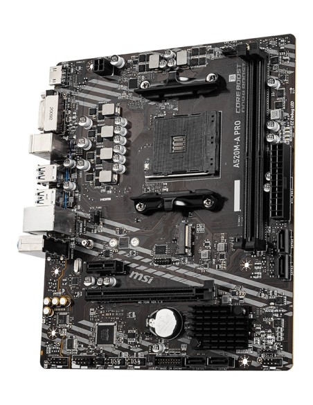 MSI A520M-A PRO placa base AMD A520 Zócalo AM4 micro ATX