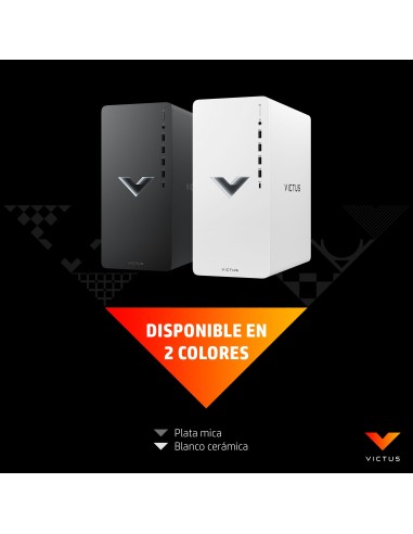 Victus by HP 15L TG02-0177ns AMD Ryzen™ 5 5600G 16 GB DDR4-SDRAM 512 GB SSD NVIDIA GeForce RTX 3050 FreeDOS Torre PC Negro