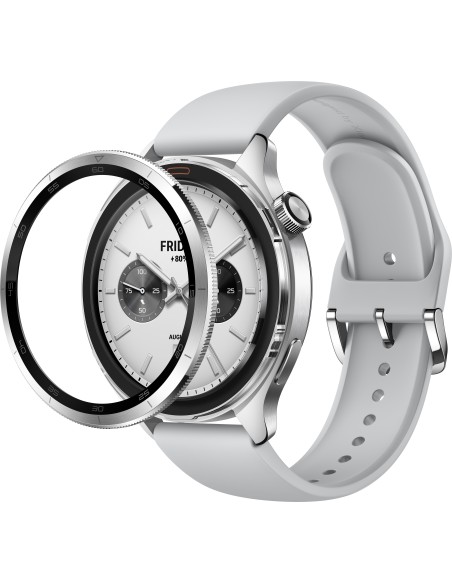 Xiaomi S4 3,63 cm (1.43") AMOLED 47.3 mm Digital 466 x 466 Pixeles Pantalla táctil Plata