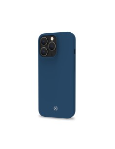 Celly Cromo funda para teléfono móvil 15,5 cm (6.1") Azul