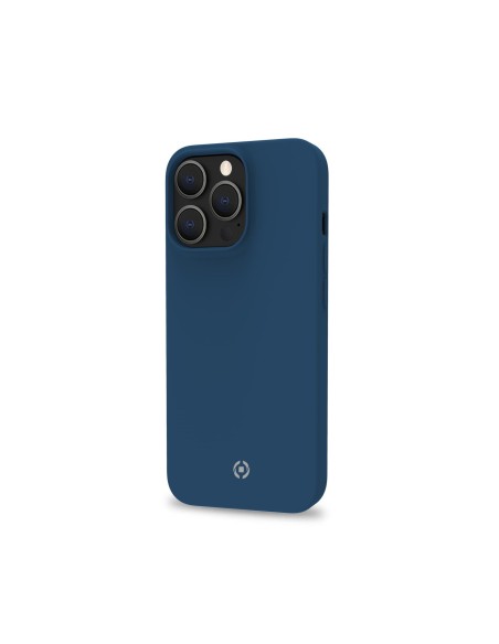 Celly Cromo funda para teléfono móvil 15,5 cm (6.1") Azul