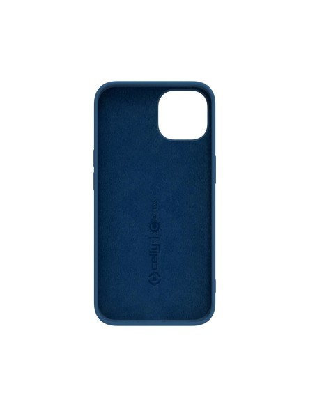 Celly Cromo funda para teléfono móvil 17 cm (6.7") Azul
