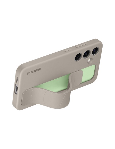 Samsung Standing Grip Case Taupe funda para teléfono móvil 15,8 cm (6.2") Gris