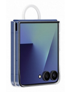 Samsung EF-QF766CTEGWW funda para teléfono móvil 17,4 cm (6.85") Transparente 2