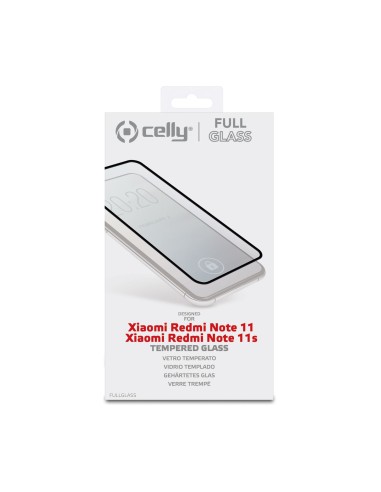 Celly FULLGLASS1021BK protector de pantalla o trasero para teléfono móvil Xiaomi 1 pieza(s)