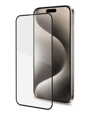 Celly FULLGLASS1081BK protector de pantalla o trasero para teléfono móvil Apple 1 pieza(s)