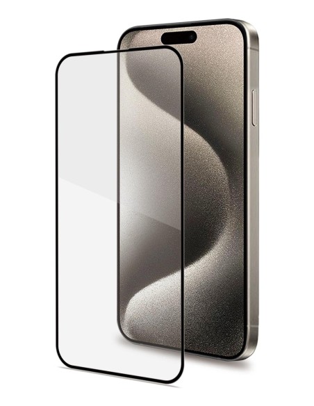 Celly FULLGLASS1081BK protector de pantalla o trasero para teléfono móvil Apple 1 pieza(s)