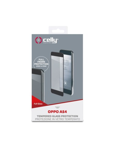 Celly FULLGLASS961BK protector de pantalla o trasero para teléfono móvil Oppo 1 pieza(s)
