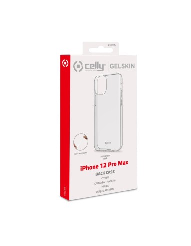 Celly Gelskin funda para teléfono móvil 17 cm (6.7") Transparente