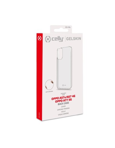 Celly GELSKIN funda para teléfono móvil 16,7 cm (6.56") Transparente