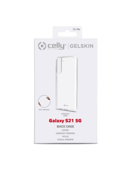 Celly GELSKIN993 funda para teléfono móvil 15,8 cm (6.2") Transparente