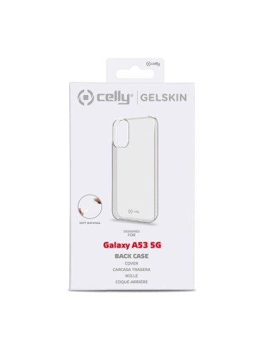 Celly Gelskin funda para teléfono móvil 16,5 cm (6.5") Transparente