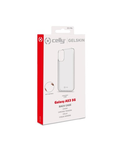 Celly Gelskin funda para teléfono móvil 16,5 cm (6.5") Transparente