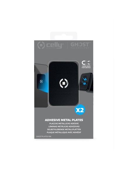 Celly GHOSTPLATE01BK accesorio para funda de teléfono móvil