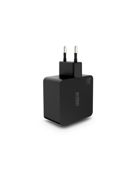 Urban Factory GPS65UF adaptador e inversor de corriente Interior 65 W Negro