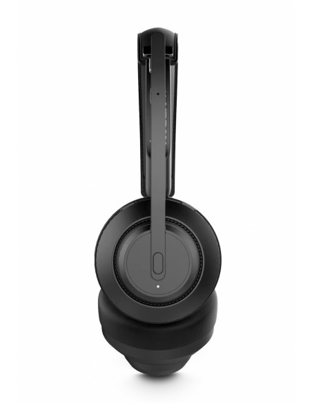 Urban Factory MOVEE PRO Auriculares Inalámbrico Diadema Juego USB Tipo C Bluetooth Base de carga Negro
