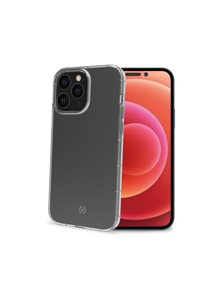 Celly HEXAGEL1025 funda para teléfono móvil 15,5 cm (6.1") Transparente