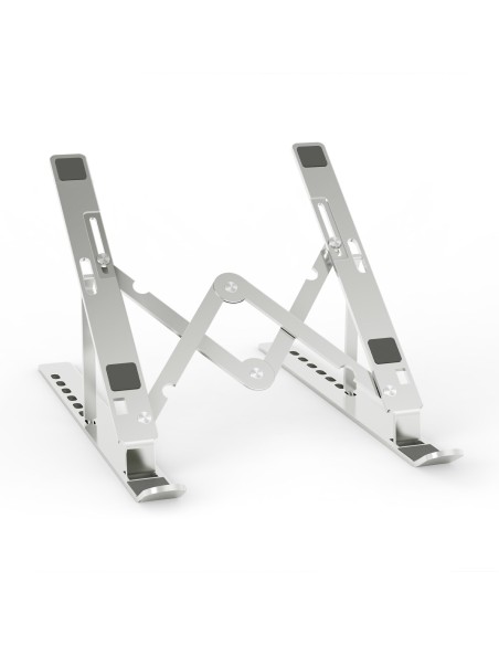AISENS Soporte de Sobremesa Ajustable para Portatil   Tablet, Plata