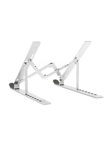 AISENS Soporte de Sobremesa Ajustable para Portatil   Tablet, Plata