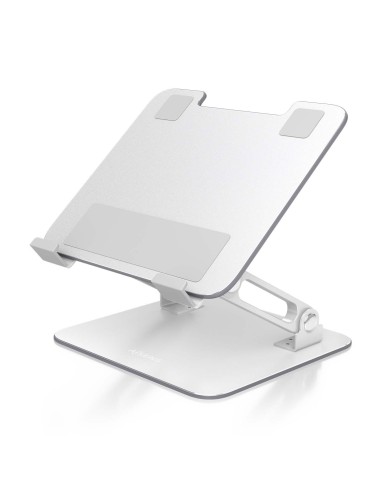 AISENS Soporte de Sobremesa 7-13 Ajustable Para Portatil   Tablet, Plata