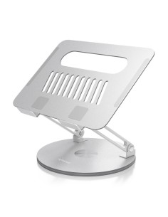AISENS Soporte de Sobremesa XL Giratorio Ajustable para Portátil   Tablet 10-17, Plata 2