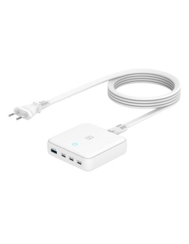 Tucano MA-DEGAN100-EU-W cargador de dispositivo móvil Portátil, Smartphone, Tableta Blanco Corriente alterna Carga rápida