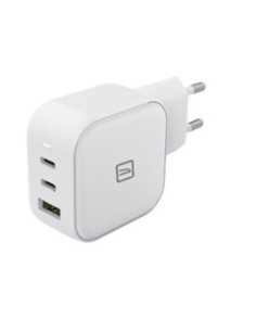 Tucano MA-GAN65P-EU-W cargador de dispositivo móvil Universal Blanco Corriente alterna Carga rápida Interior