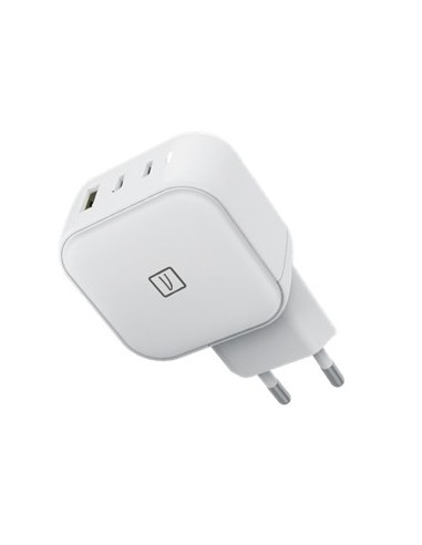 Tucano MA-GAN65P-EU-W cargador de dispositivo móvil Universal Blanco Corriente alterna Carga rápida Interior