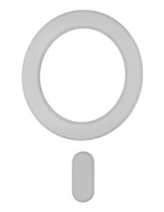 Celly MAGCADAPTERWH accesorio para teléfono móvil o smartphone Anillo magnético