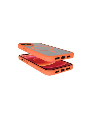 Celly Magmatt funda para teléfono móvil 15,5 cm (6.1") Transparente, Amarillo