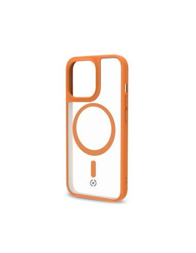 Celly Magmatt funda para teléfono móvil 15,5 cm (6.1") Transparente, Amarillo