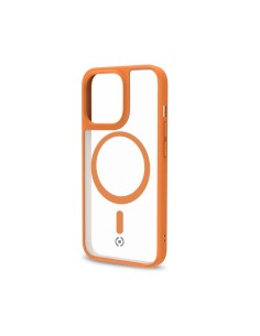 Celly Magmatt funda para teléfono móvil 17 cm (6.7") Transparente, Amarillo 2