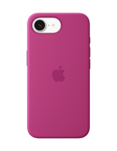 Apple Funda de silicona para el iPhone 16e - Fucsia