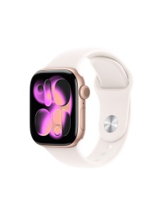 Apple Watch Series 11 OLED 42 mm Digital 374 x 446 Pixeles Pantalla táctil 5G Oro rosa Wifi GPS (satélite)
