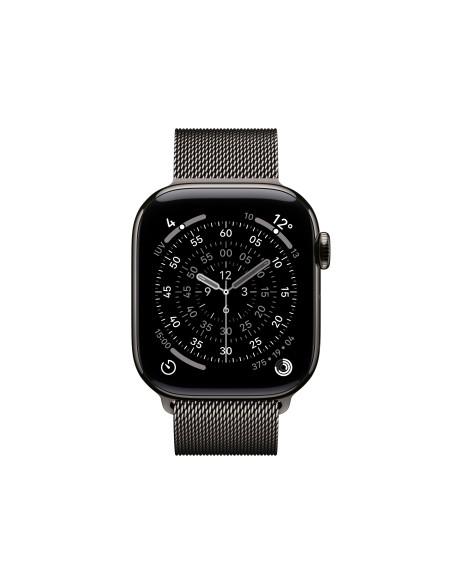 Apple Watch Series 11 OLED 42 mm Digital 374 x 446 Pixeles Pantalla táctil 5G Titanio Wifi GPS (satélite)