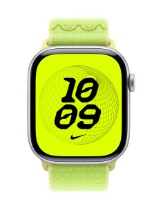 Apple MGD24ZM A Accesorios para dispositivos vestibles inteligentes Grupo de rock Amarillo Nylon, Poliéster, Spandex