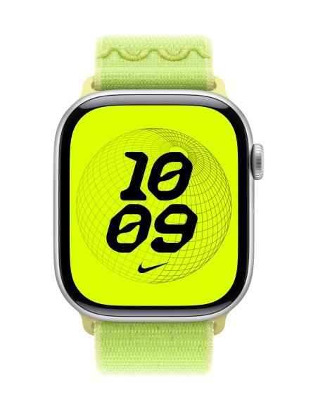 Apple MGD24ZM A Accesorios para dispositivos vestibles inteligentes Grupo de rock Amarillo Nylon, Poliéster, Spandex