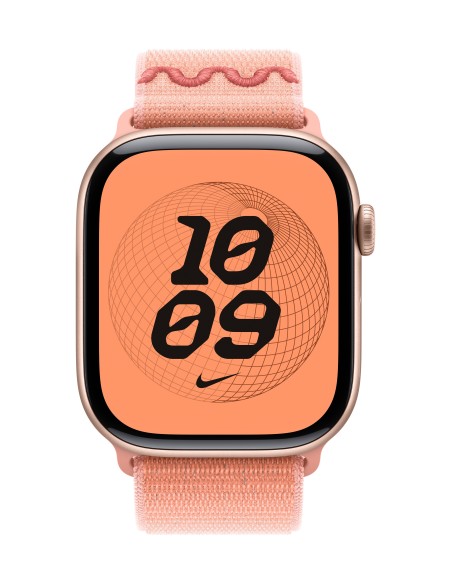 Apple MGD54ZM A Accesorios para dispositivos vestibles inteligentes Grupo de rock Rosa Nylon, Poliéster reciclado, Spandex