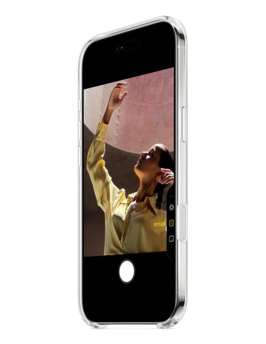 Apple MGH34ZM A funda para teléfono móvil 16,5 cm (6.5") Translúcido, Blanco