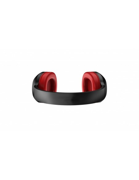 Urban Factory MOVEE Auriculares Inalámbrico Diadema Juego MicroUSB Bluetooth Negro, Rojo