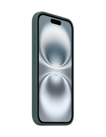 Apple Funda de silicona con MagSafe para el iPhone 16 - Verde lago