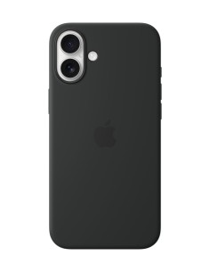 Apple Funda de silicona con MagSafe para el iPhone 16 Plus - Negro