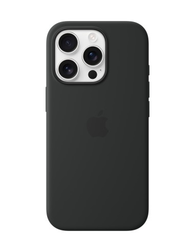 Apple Funda de silicona con MagSafe para el iPhone 16 Pro - Negro