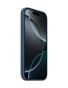 Apple Funda de silicona con MagSafe para el iPhone 16 Pro - Azul denim