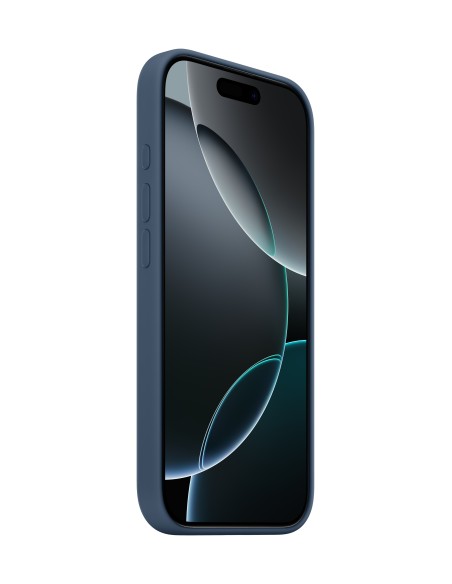 Apple Funda de silicona con MagSafe para el iPhone 16 Pro - Azul denim