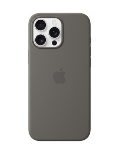 Apple Funda de silicona con MagSafe para el iPhone 16 Pro Max - Gris piedra