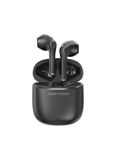 Vention Auriculares Bluetooth NBGB0 con estuche de carga  Autonomía 7h  Negros